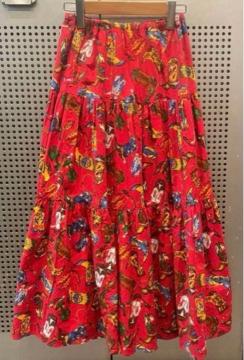 �Ò��@���B���e�[�W�@vintage �X�J�[�g�@�����O�X�J�[�g�@�{�����[���X�J�[�g�@�J���t���@�h��@���h