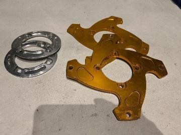 4mini系、モンキー等ホイールスペーサー。