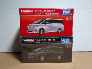 【トミカプレミアム】トヨタ アルファード 発売記念仕様&通常初版セット