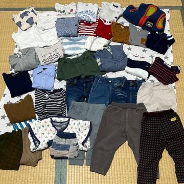 80cm �x�r�[�@�L�b�Y�@���@�܂Ƃ߂ā@�{�g���X�@�g�b�v�X�@�p�W���}�@�A�E�^�[�@37�_�@�u���[�Y�@�M���b�v�@�v�`�o�h�[�@�V�b�v�X