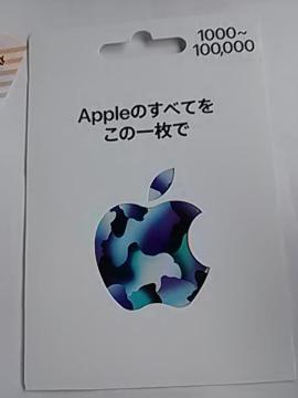 Apple�J�[�h1000�~���V�i