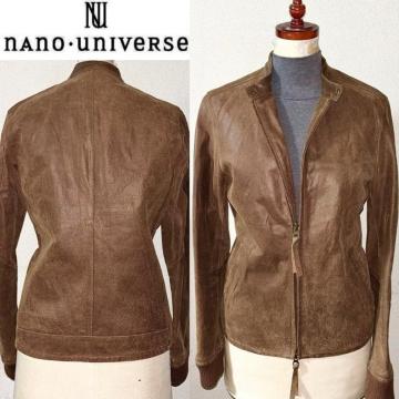 ���i nano universe �i�m���j�o�[�X �v ���U�[ �W���P�b�g ���C�_�[�X �Z���N�g �h���X �A���J�W ���[�N�~���^���[