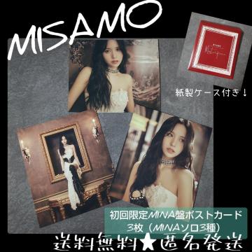 �y�������MINA�ՁzMISAMO�uMasterpiece�v �̃|�X�g�J�[�h3��