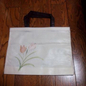 ○エコバッグ チューリップ 35.5cm?28 新品