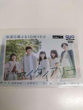 �}�C�_�C�A���[ ABC TV �����ʖ� ����E�l �g�숤 ���㈤ �]���� QUO�J�[�h 500�~�� �h���} ���I�i �񔄕i