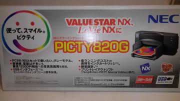 i@NEC@PICTY820G@v^[@BN@܂ t@sNeB@820 G