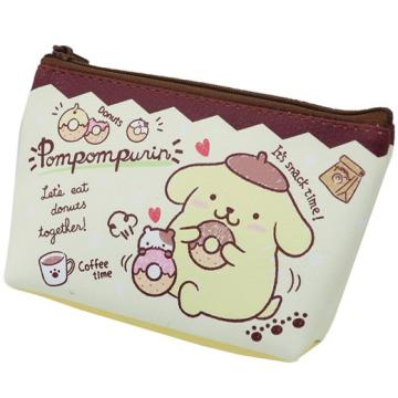 《New》ポムポムプリン★小物整理*コスメ入れに最適・舟型*マルチポーチ