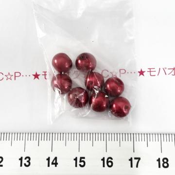 3*ガラスビーズ パール色 26