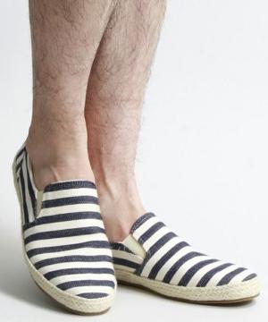 ☆BROWNY ジュートソール スリッポン/スニーカー/メンズ/27.5cm★新品