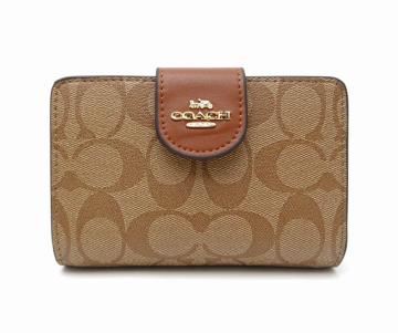 COACH R[` C0082 VOl`[ PVC~U[ ܂Lt@Xi[z uEniyz