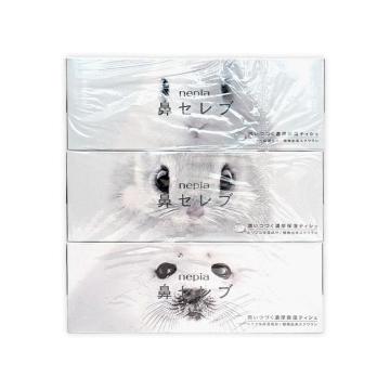 ネピア 鼻セレブ ティッシュ 400枚(200組)×3コパック×3セット