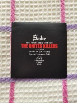 Sadie PRESENTS  EVENT GIG!!  DVD