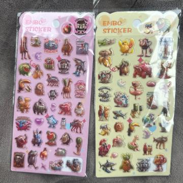 EMBO STICKER �L�����N�^�[���A�j�}�� �G���{�X�V�[�� 2���Z�b�g �f�R���[�V����