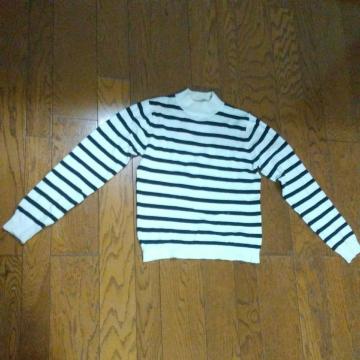Sorridere 白黒ボーダー 美品 ニット