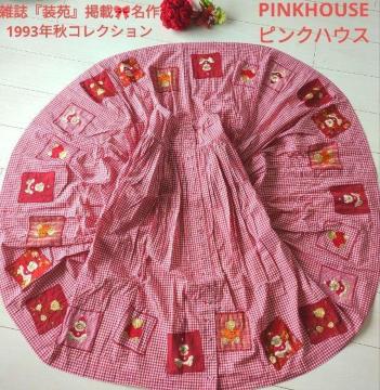 PINKHOUSE/sNnEX/T^܁_bt܃pb`[NXJ[g/ԁMK`FbN/1993NHi/