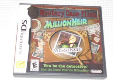 DSMYSTERY CASE FILES MILLIONHEIR CO