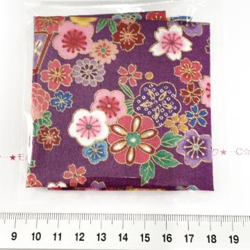 1*ハンドメイド♪綺麗な着物地のハギレ 20*20p以上 16