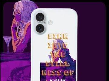 iPhone16 vX`bN n[hP[X OtBbNfUC A[g|X^[ 