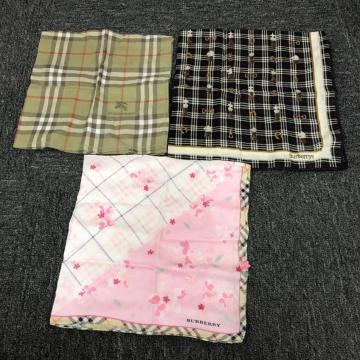 即決 Burberry Burberrys バーバリー ハンカチ 3枚セット