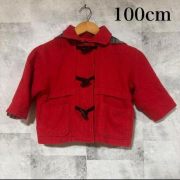 100cm �L�b�Y�@�_�b�t���R�[�g�@���b�h�@�`�F�b�N�@�t�[�h�t