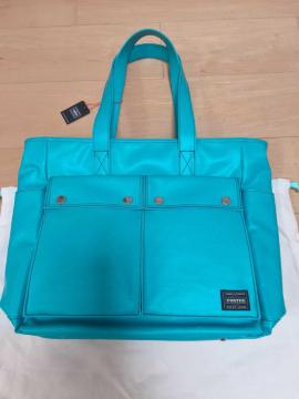 PORTER FREE STYLE �g�[�g�o�b�O �^�[�R�C�Y�u���[ 90���N�L�O���f��