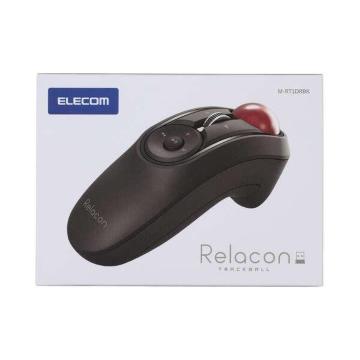 ELECOM ���C�����X�g���b�N�{�[���}�E�X Relacon M-RT1DRBK �G���R�� �����R��