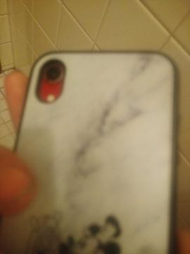 iPhone�P�[�X �嗝�Ε��f�U�C�� �~�b�L�[�V���G�b�g �X�}�z�J�o�[