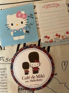 uCafe de Miki with Hello KittyvR[X^[LeB@TI@t