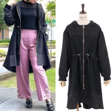 axes femme�����[�X�f�U�C�����b�Y�R�[�g���X�v�����O�R�[�g��