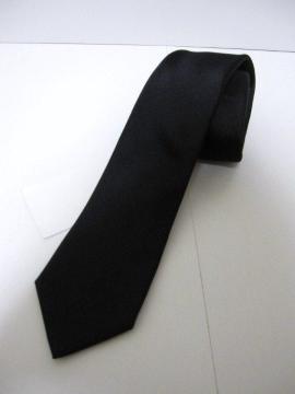 □ZARA/ザラ シルク ネクタイ/ブラック/☆新品