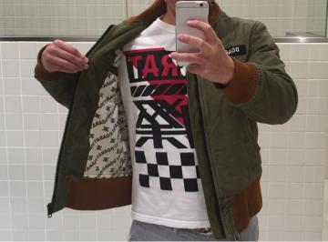 sDOARATtJKT XbK[ Xe[V[ tFmm XLARGE AG Be[W VINTAGE Ò WPbg