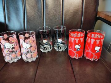 ���g�� HelloKitty �n���[�L�e�B �O���X �R�b�v 6��