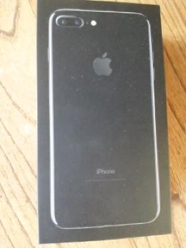 au iPhone7Plus JetBlack 128G 