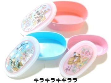 《New》ミニー&デイジー/ミニークチュール★密封ランチケース(弁当箱*S.M.Lの3個セット