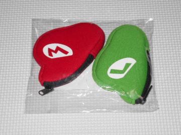 クラブニンテンドー マリオ&ルイージミニポーチ★新品未開封