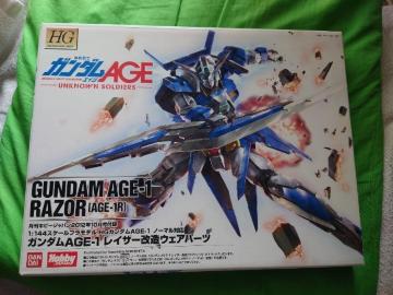 Hobby JAPAN 1/144 �K���_��AGE�]1 ���C�U�[�����E�F�A�p�[�c
