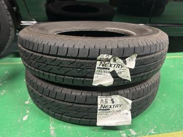 8072128) BSブリヂストンネクストリーエコピア新品ラベル付きアウトレット2本コンパクトカーサイズ155/80R13送料無料