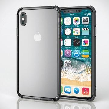 エレコム iPhoneXSMax ブラック┃PM-A18DHVBBK