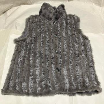 【ヴィンテージ】【ヤモチ株式会社】 ファー / ベスト / リバーシブル