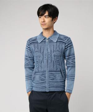 新品ヒステリックグラマー×ORIGINAL BLUESニットブルゾンS