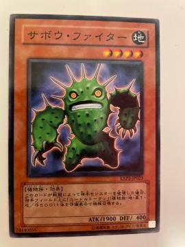 遊戯王【地・サボウファイター】