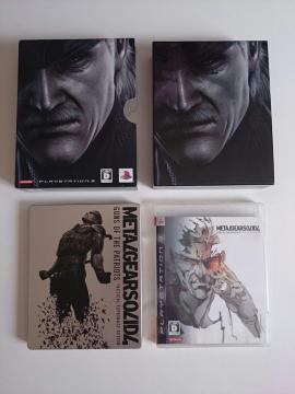 PS3☆メタルギアソリッド4★限定版☆専用ケース・特典ディスク付き★METAL GEAR SOLID 4