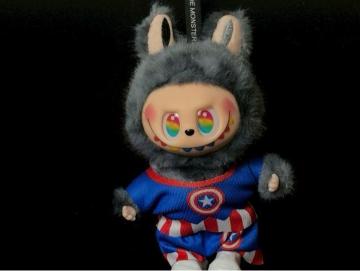 �y�����A�zLABUBU ���u�u  �ʂ������ �|�b�v�}�[�g POP MART �L���v�e���A�����J���C���{�[�A�C �����\ ������