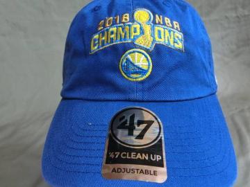 47BRAND 2018 NBA CHAMPIONS GS EHA[Y CAP