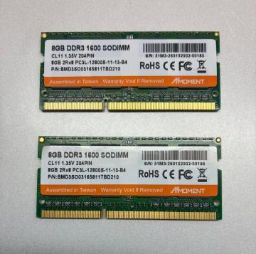 �m�[�gPC�p������ 8GB DDR3 1600 SODIMM 2���g (���v16GB)