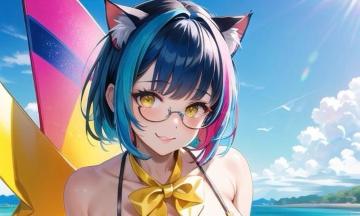 548 AI Girls �I���W�i�� �l�R�~�~������ �Z�N�V�[ �A�[�g A4�|�X�^�[ ���掿�A���� ��3���D����+1���T�[�r�X