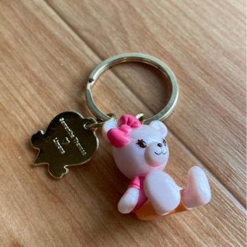 サマンサタバサ☆リボンくまちゃんキーホルダー