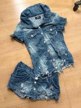 BACKS �_���[�W���H �f�j���V���c �V���[�g�p���c �Z�b�g�A�b�v M�T�C�Y