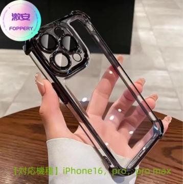 iPhone16 P[X Jی삠 Jo[ NA wʓ bL TPU \tgP[X p ی R[i[op[