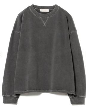 レディース オーバーダイ 裏毛 プルオーバー トップス